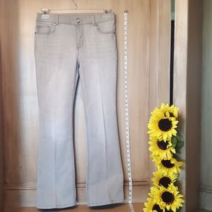 Chico's Platinum denim with all that bling (190)